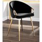 Lumisource Claire Chair in Black Velvet, , large