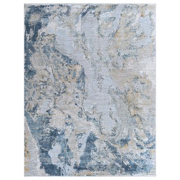 Surya Brunswick 9" x 12"2" Sage, Gray, White and Blue Area Rug, , large