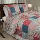 Timberlake 3 -Piece Full/Queen Mallory Quilt Set in Beige and Cream, , large
