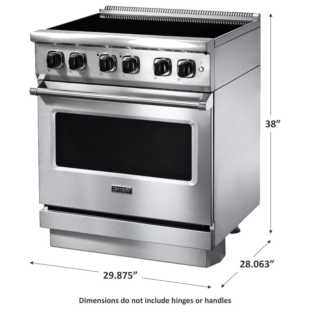 Viking Range 30&quot; Induction Range with 4 Elements in Stainless Steel, , large