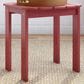 Linon Home Decor Adirondack End Table in Red, , large