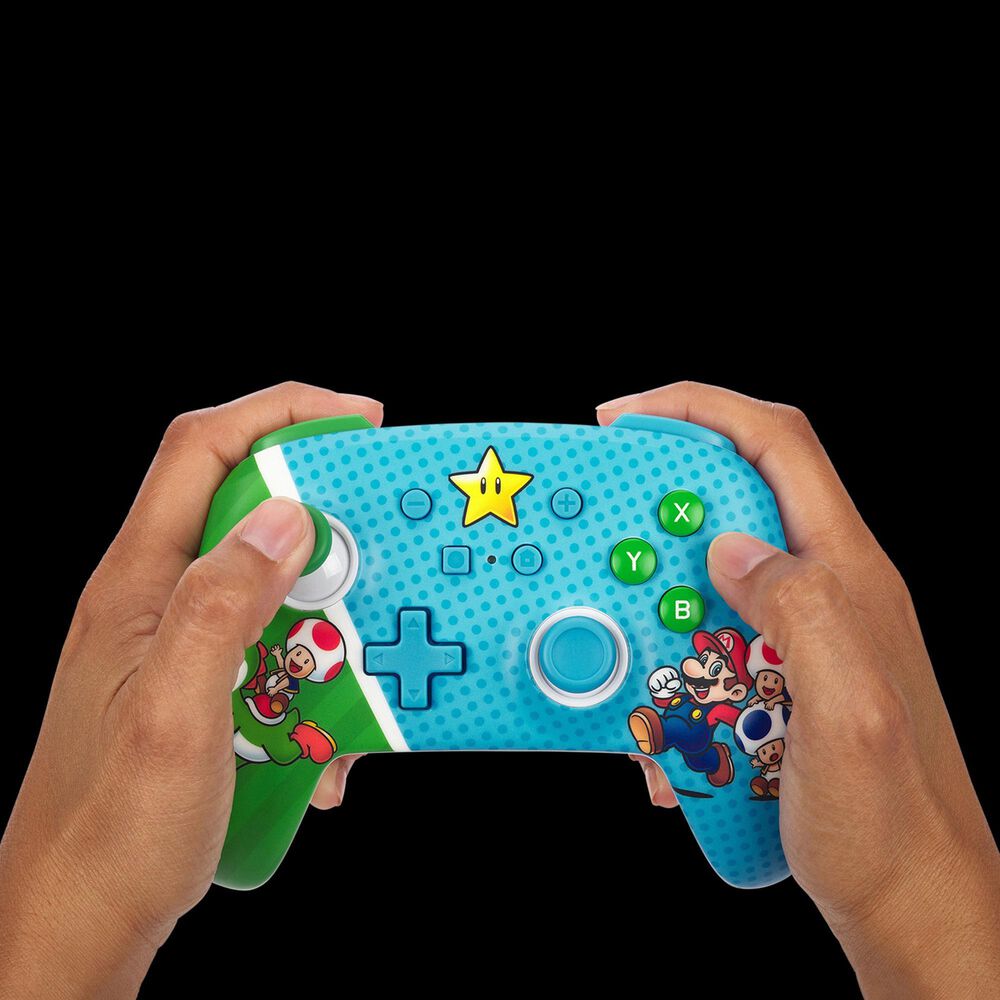 PowerA Enhanced Wireless Controller for Nintendo Switch - Super Star Friends, , large