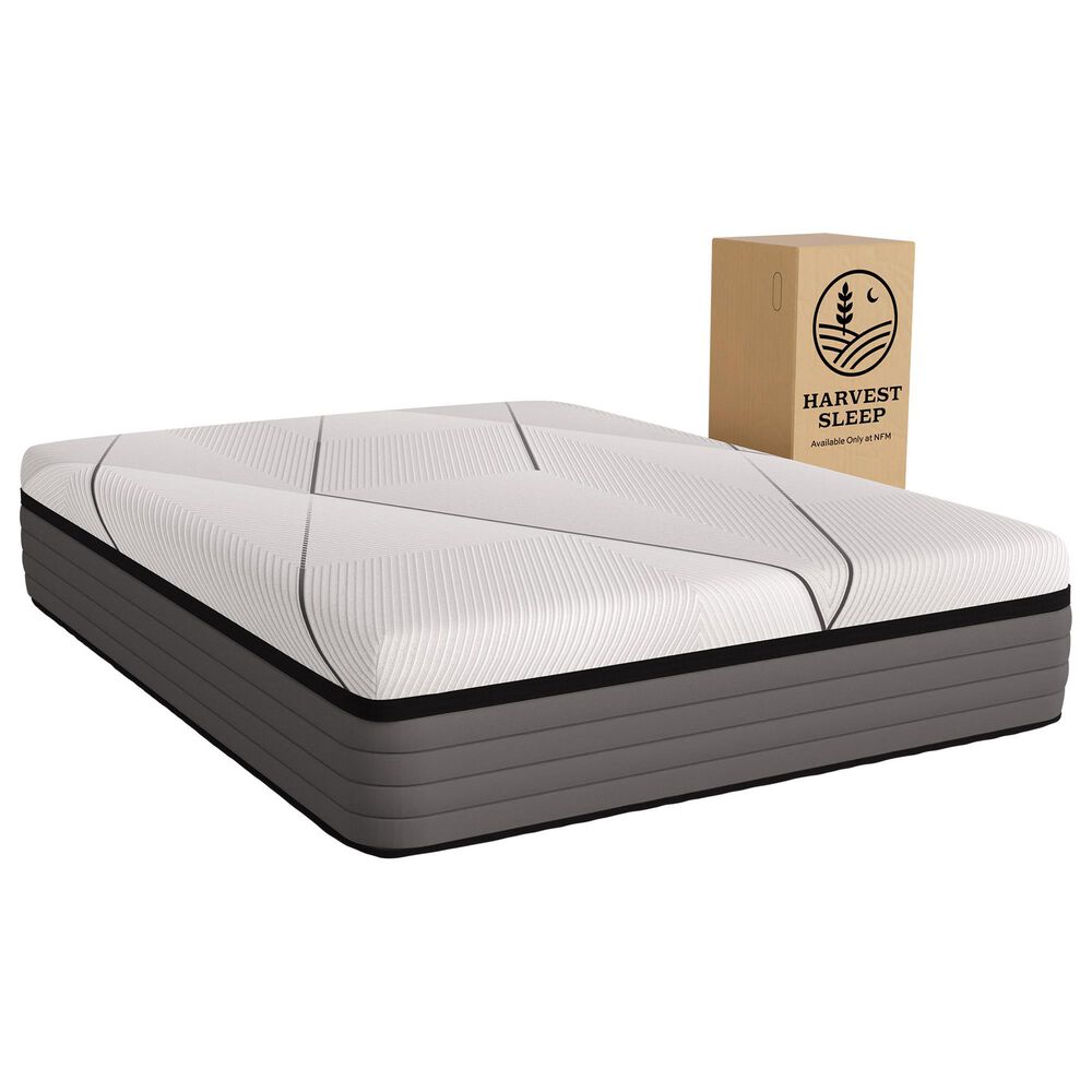 Harvest Sleep Rose Firm Hybrid King Mattress in a Box, , large