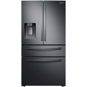 Samsung Counter Depth 4-Door French Door with Twin Cooling Plus in Black Stainless Steel, , large