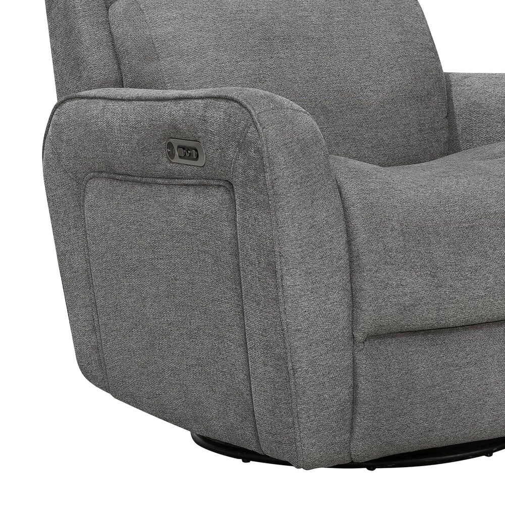 Simeon Collection Quest Power Swivel Glider Recliner in Upgrade Charcoal, , large