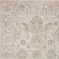 Loloi II Odette 7"10" Round Ivory and Beige Area Rug, , large