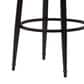 Armen Living Baxter Swivel Bar Height Stool in Cream, , large