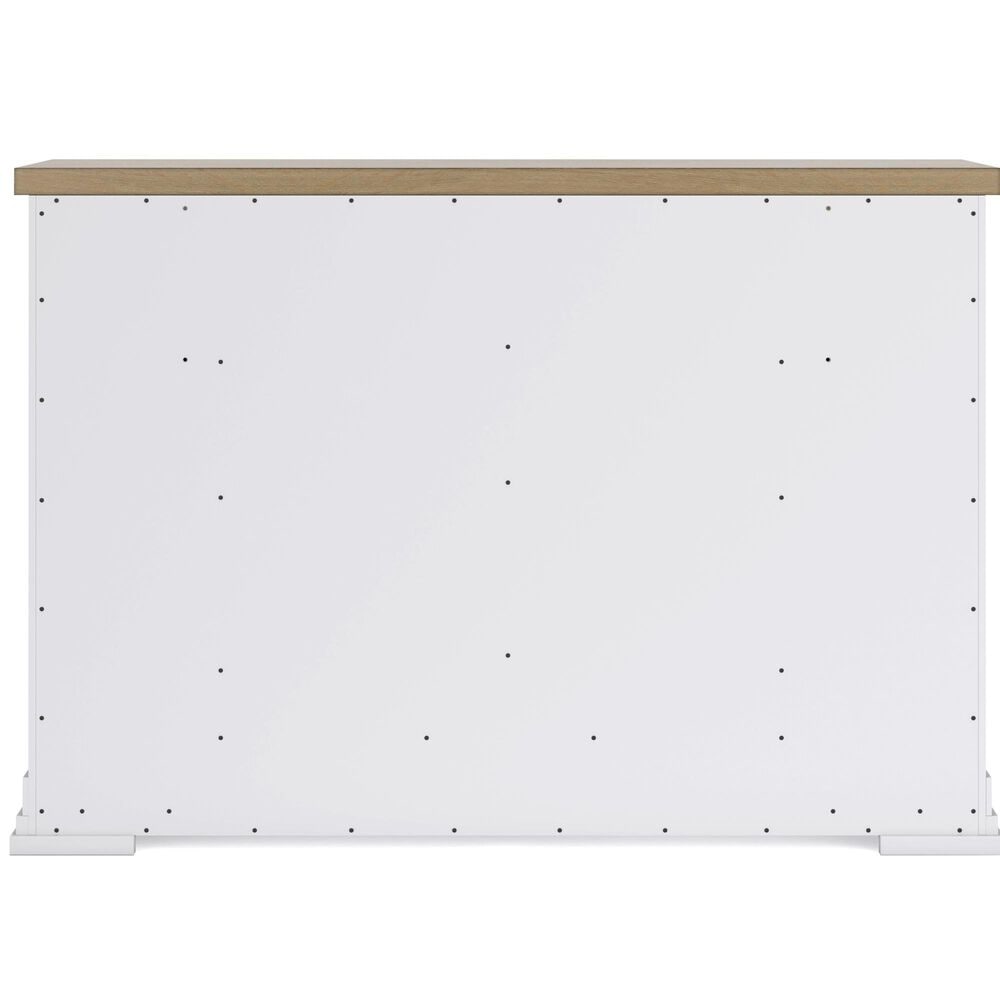 Ashley Ashbryn Dresser in White and Natural, , large
