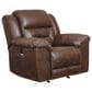 Ashley Stoneland Power Rocking Recliner in Chocolate, , large