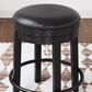 Ashley Valebeck 5-Piece Counter Height Dining Set in Black and Brown, , large
