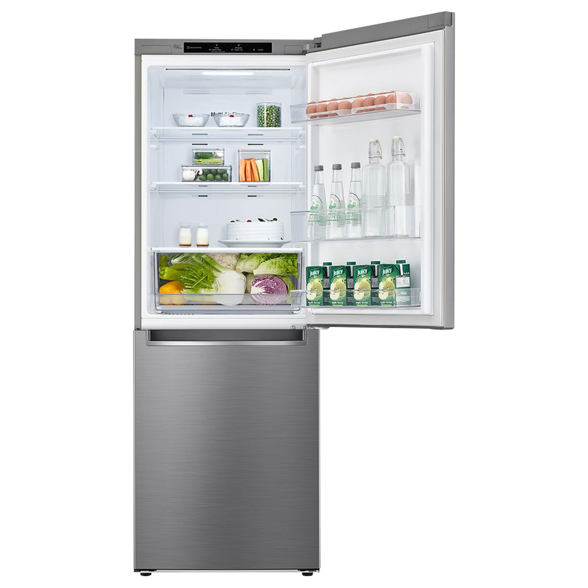 LG 11 Cu. Ft. Counter Depth Bottom Freezer Refrigerator in