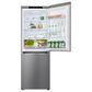 LG 11 Cu. Ft. Counter-Depth Bottom Freezer Refrigerator in Stainless Steel, , large