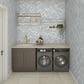 Dal-Tile Gamma Mystic 10"" X 15"" HERRING Natural Stone Mosaic Sheet, , large