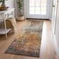 Dalyn Rug Company Nouveau NV18 2"3" x 7"6" Paprika Indoor/Outdoor Runner, , large