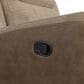 Mayberry Hill Hornet Manual Motion Glider Recliner in Rancho Beige, , large