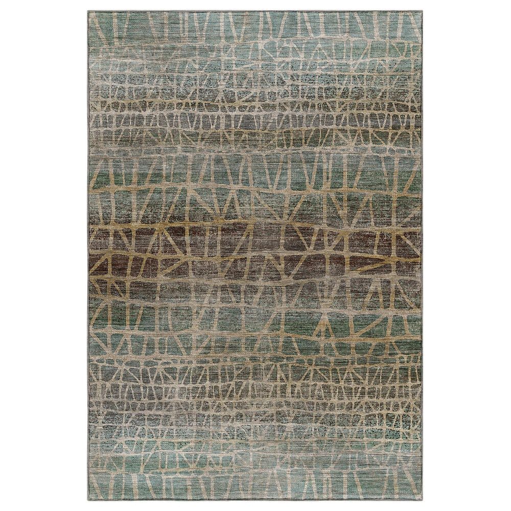 Dalyn Rug Company Nexus NX1 Teal 6"6" x 9"6" Area Rug, , large