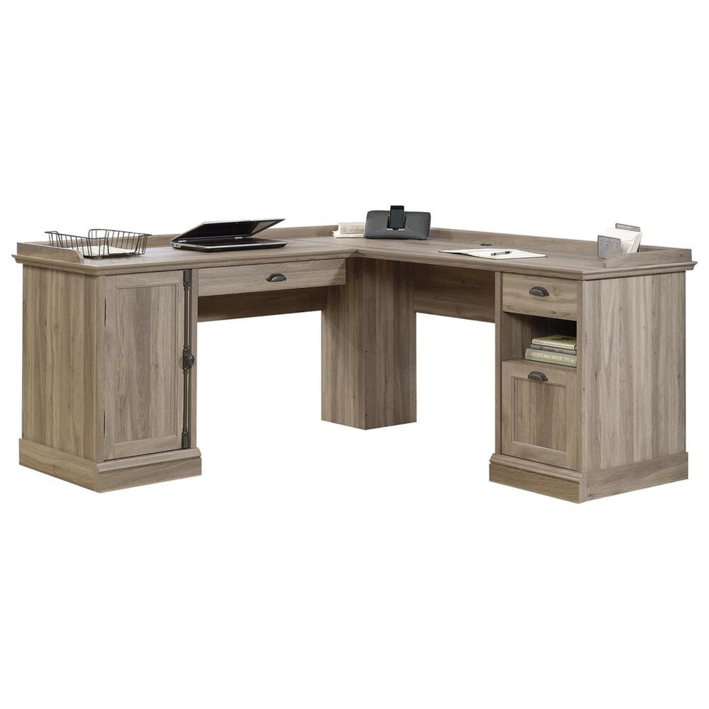 Nineteen37 L-Shaped Desk in Salt Oak, , large