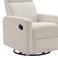 Oxford Baby Layton Swivel Glider Recliner in Cream, , large