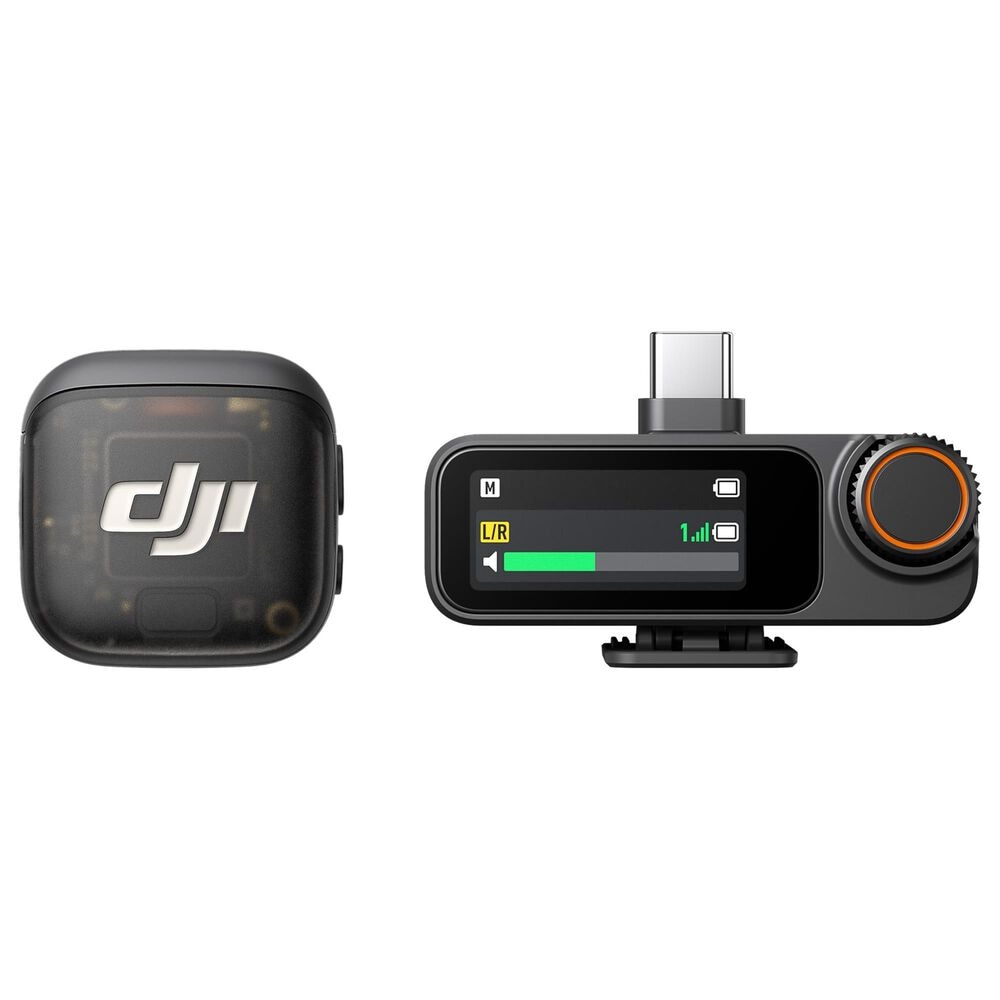 DJI MIC 3 Advanced Mini Wireless Microphone &#40;1 TX + 1 RX&#41; in Black, , large
