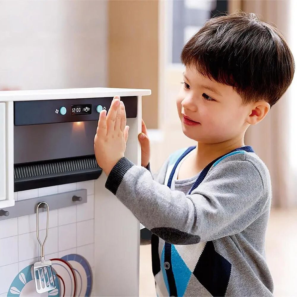 Hape Toys Modern Smart Kitchen Playset in Multicolor, , large