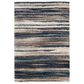 Central Oriental Tulsa Dunkerton 5" x 7"3" Blue Navy and Multicolor Area Rug, , large