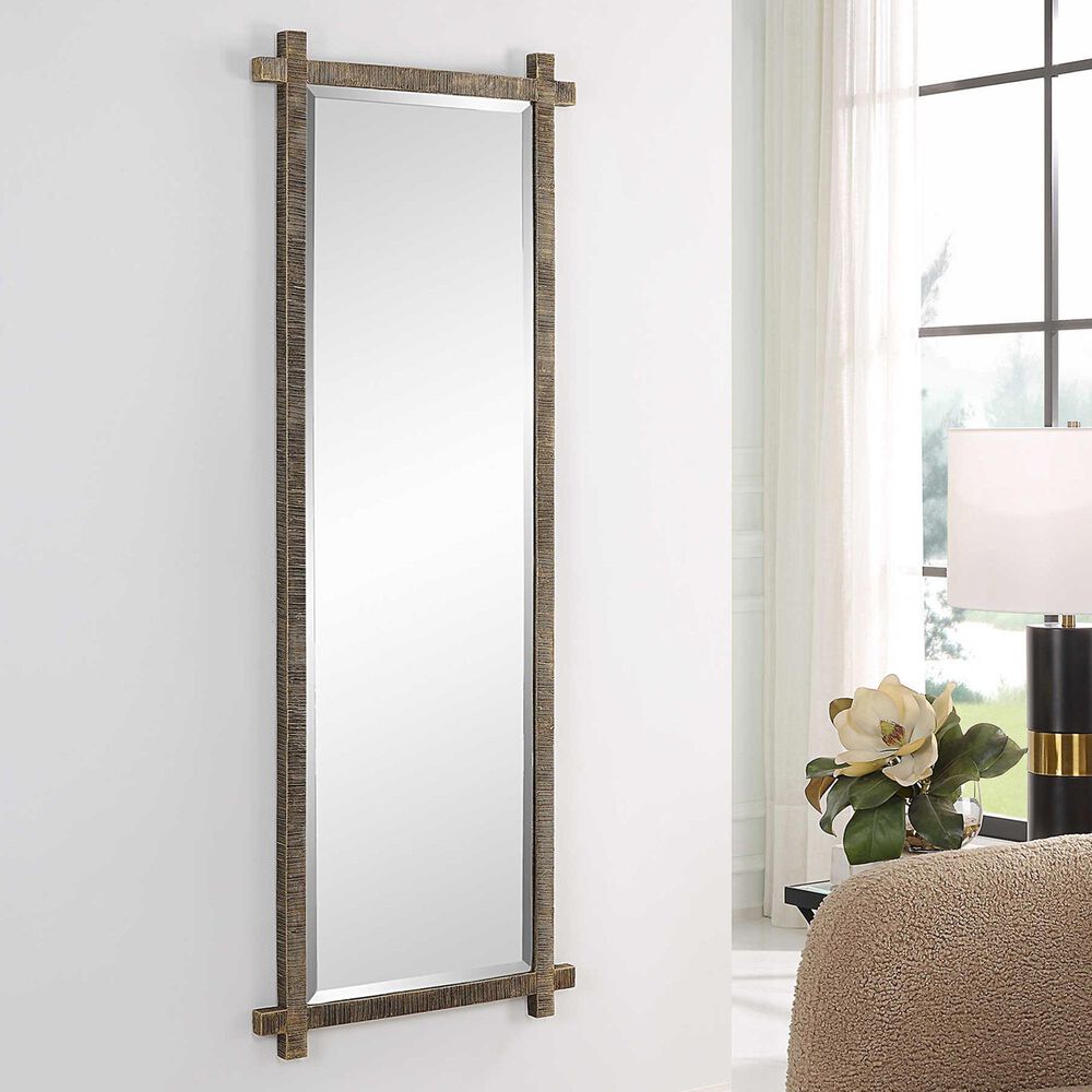 Uttermost Abanu Mirror in Antique Gold, , large
