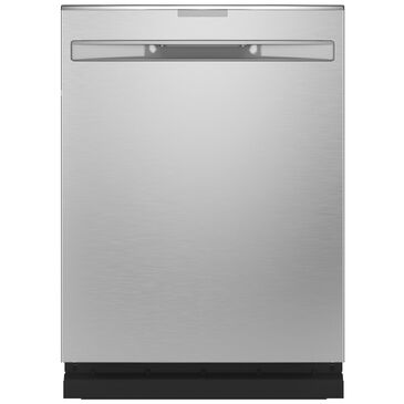 GE Profile Stainless Interior Dishwasher with Hidden Controls in Stainless Steel, , large