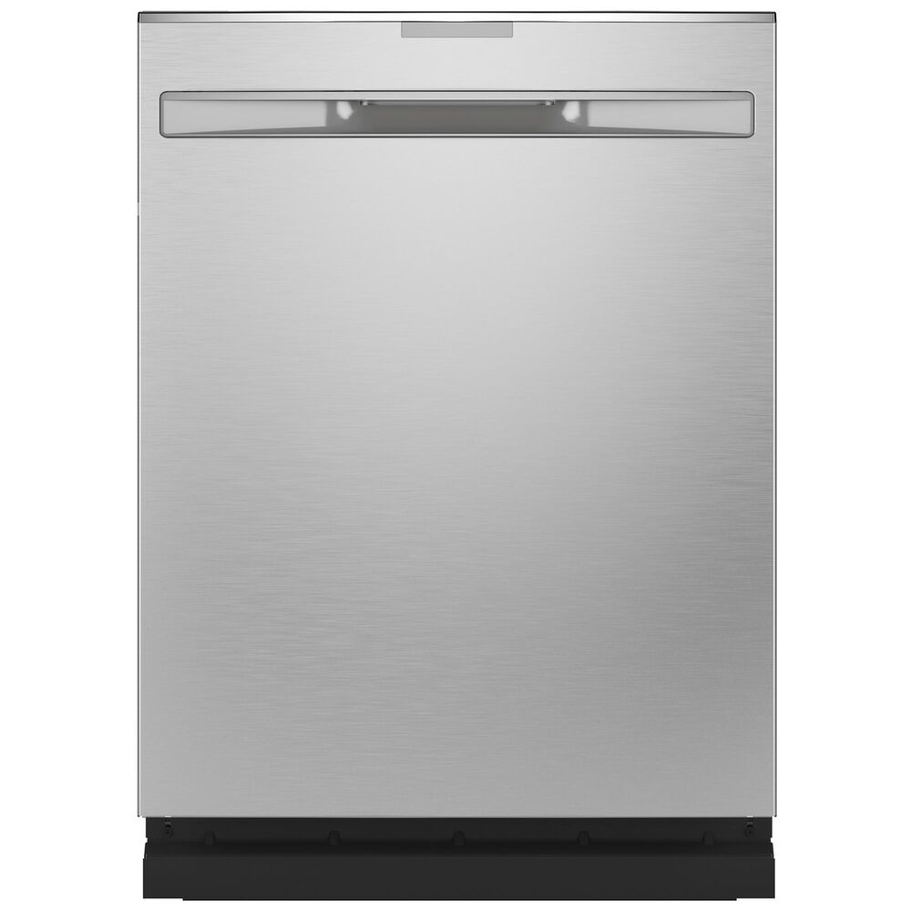 GE Profile Stainless Interior Dishwasher with Hidden Controls in Stainless Steel, , large