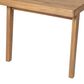Hearth and Haven Outdoor Rectangular Dining Table in Brown - Table Only, , large