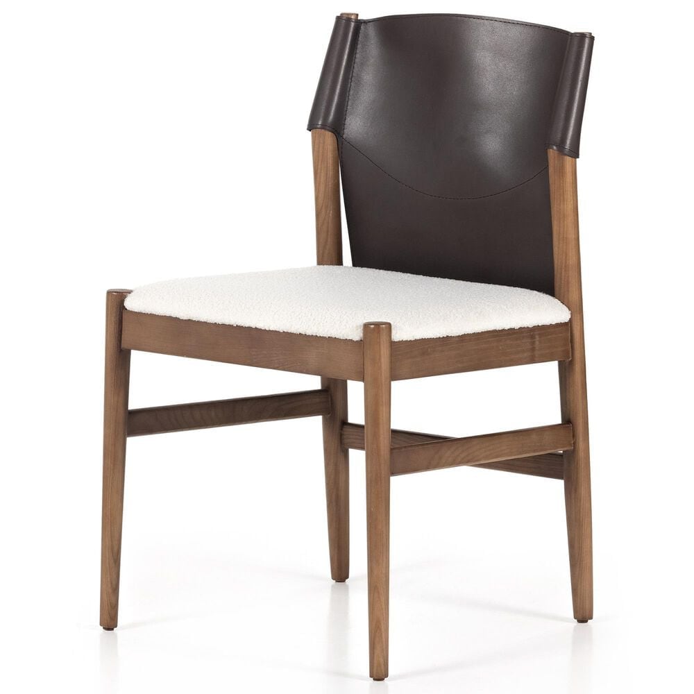 Four Hands Lulu Armless Dining Chair in Umber Ash, , large