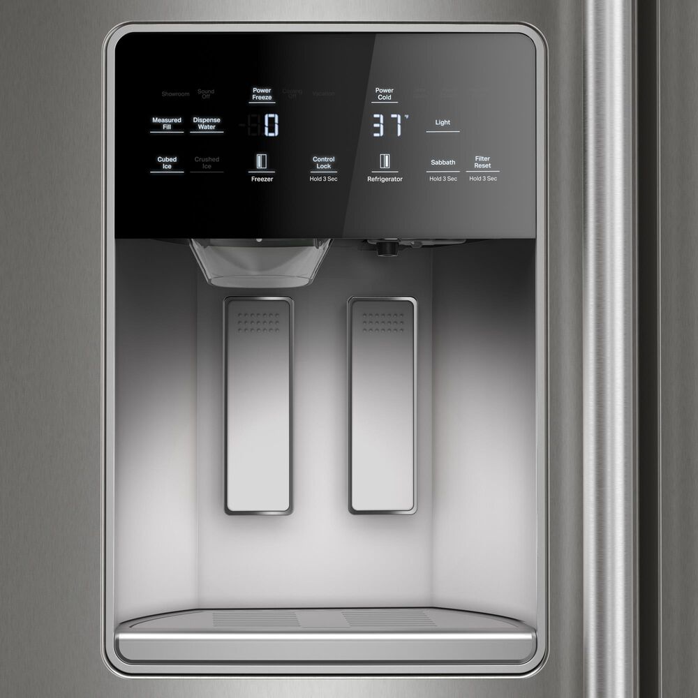 Maytag 28.7 Cu. Ft. Wide Full-Depth Side-by-Side Refrigerator in Fingerprint Resistant Stainless, , large