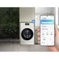 Samsung Bespoke Bespoke 5.3 Cu. Ft. Front Load AI All-in-One Vented Washer and Electric Dryer Combo in Ivory, , large