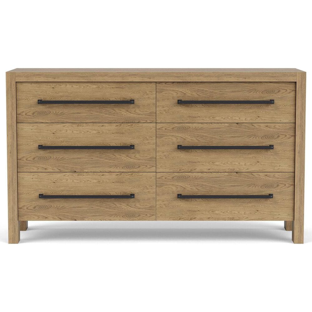 Shannon Hills Davie 3-Piece King Upholstered Bedroom Set in Pale Oak, , large