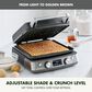 Green Pan Elite 4-Square Waffle Maker in Graphite, , large