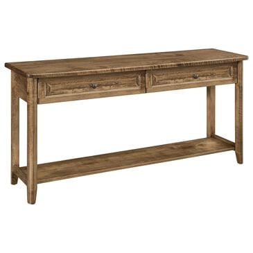 Archbold Furniture Carson 60" Wide Sofa Table in Bark, , large