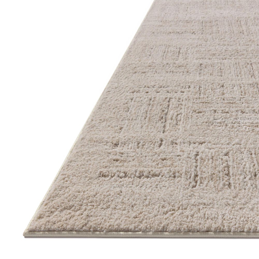Amber Lewis x Loloi Monty 2&#39;7&quot; x 8&#39; Ivory and Taupe Runner, , large