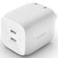 Belkin BoostCharge Pro 45W Dual USB-C GaN Wall Charger in White, , large