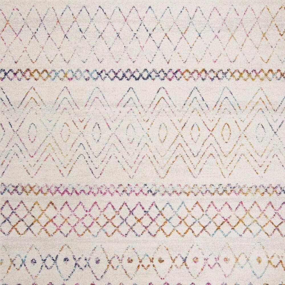 Safavieh Madison MAD798A 3&#39; x 5&#39; Ivory and Fuchsia Area Rug, , large