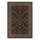 Oriental Weavers Ariana 213K 8" Round Black Area Rug, , large
