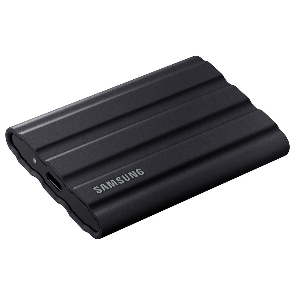 Samsung 2TB T7 Shield Portable External SSD in Black, , large