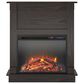 DHP Euclid Fireplace Mantel in Espresso, , large