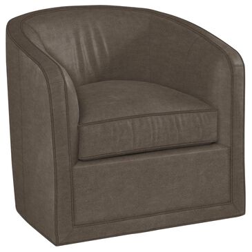 Lexington Furniture Colton Leather Swivel Chair in Taupe, , large