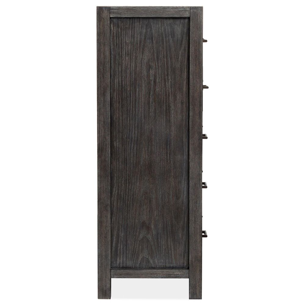 Nicolette Home Plum Creek 5 Piece King Storage Bedroom Set in Ravenwood Black, , large