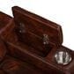 New Heritage Design Chester Power Reclining Sofa in Brown, , large