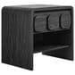 Modway Toscana 1 Drawer and Shelf Nightstand in Black, , large