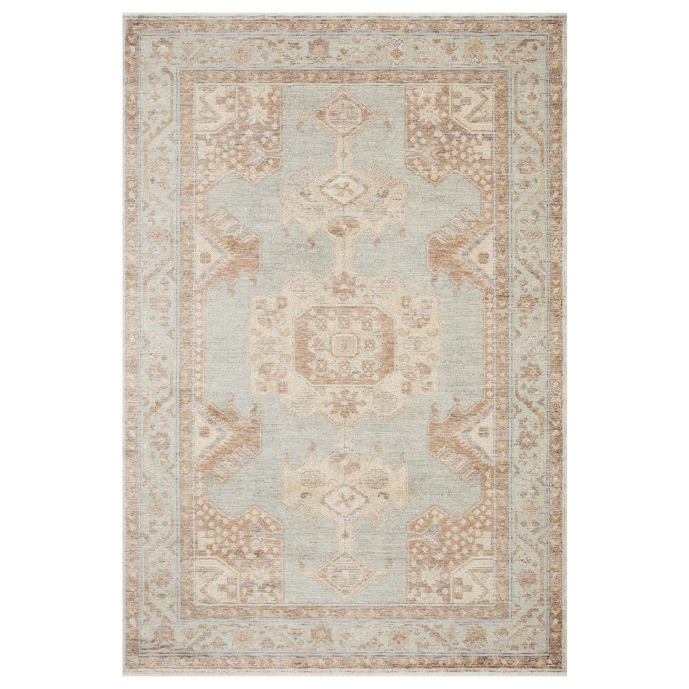 Magnolia Home Carlisle 2"7" x 12" Seafoam and Taupe Runner, , large