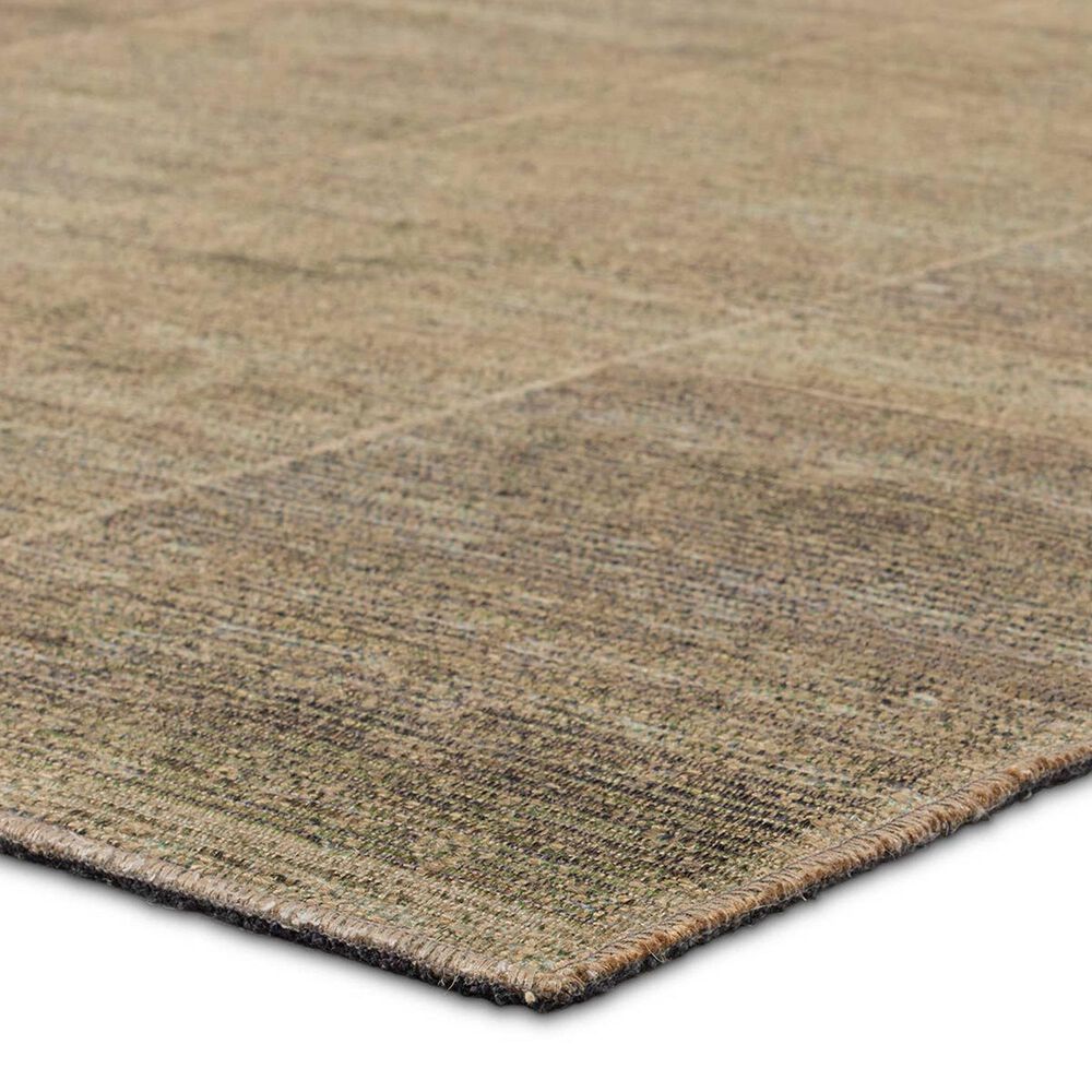 Jaipur Edage Saith 2&#39;6&quot; x 8&#39; Petrified Oak, Cub, Sepia Tint, Malt Ball and Kelp Runner, , large