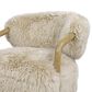 Jennifer Taylor Home Becker Accent Arm Chair in Taupe Beige, , large