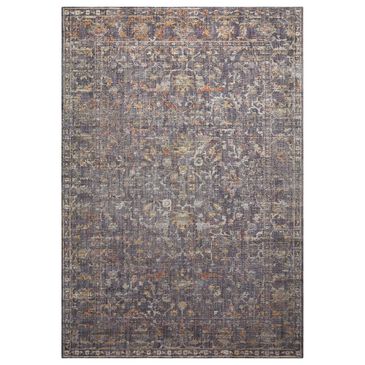 Chris Loves Julia x Loloi Rosemarie 2"7" x 4" Graphite and Multicolor Area Rug, , large