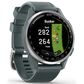 Garmin Approach S44 43mm Golf Smartwatch Silver Aluminum Bezel Case with Twilight Silicone Band, , large